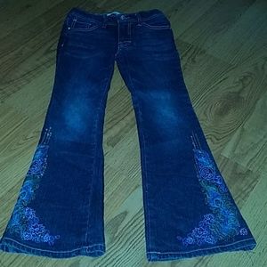 Peace and Sequin Jeans